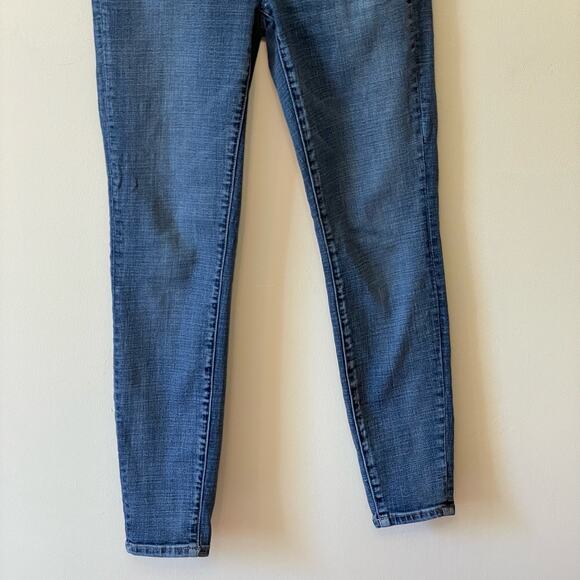 Liverpool Los Angeles US 6 skinny jeans blue low rise button fly punk - Picture 3 of 9